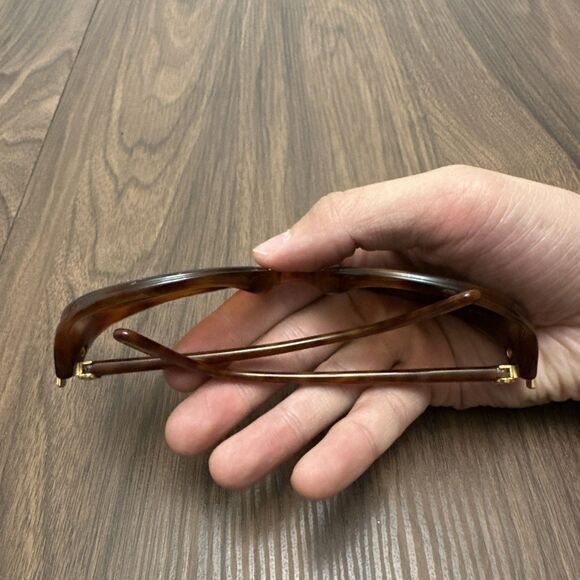 Vintage 1991 Cartier Frission Oval Tortoise/Gold 130 Women’s Sunglasses Rare main image 10